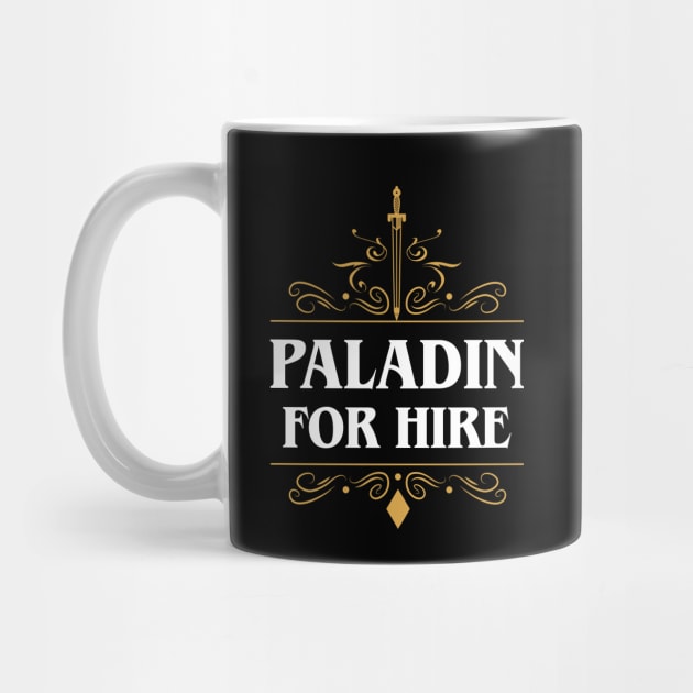Paladin For Hire by pixeptional